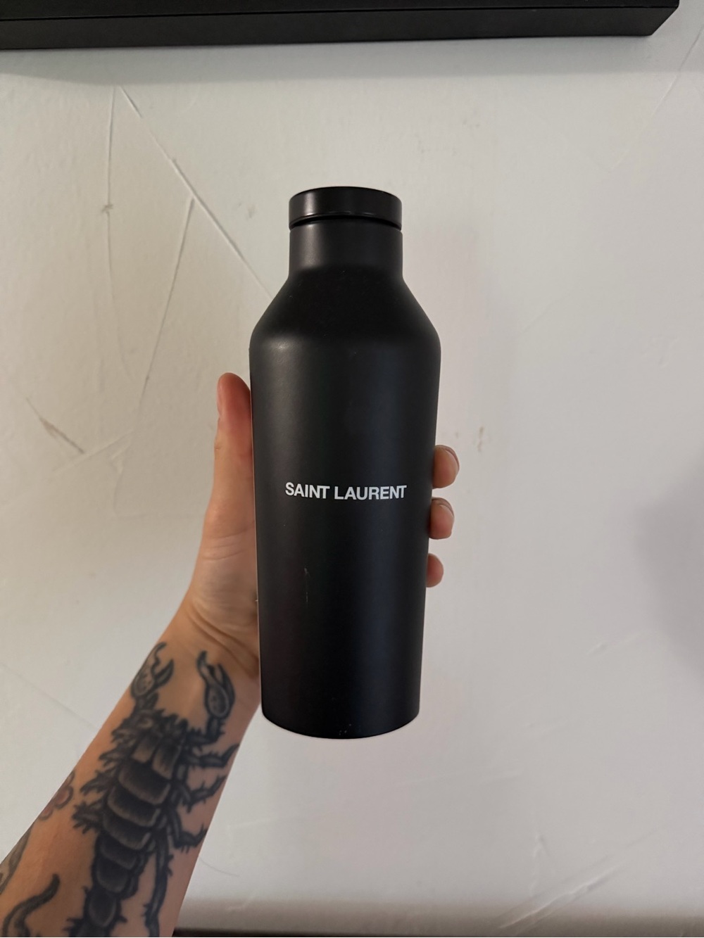 Saint Laurent x Charity Water Black Insulated Canteen